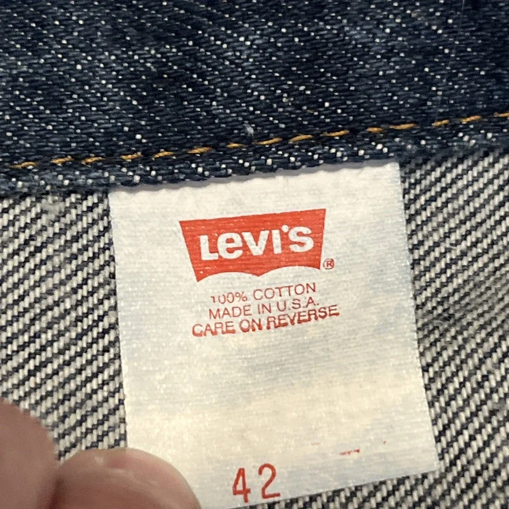 Vintage Levi's Jacket‎ Mens 42 Blue Denim Made in USA 80s 90s 70506 0216